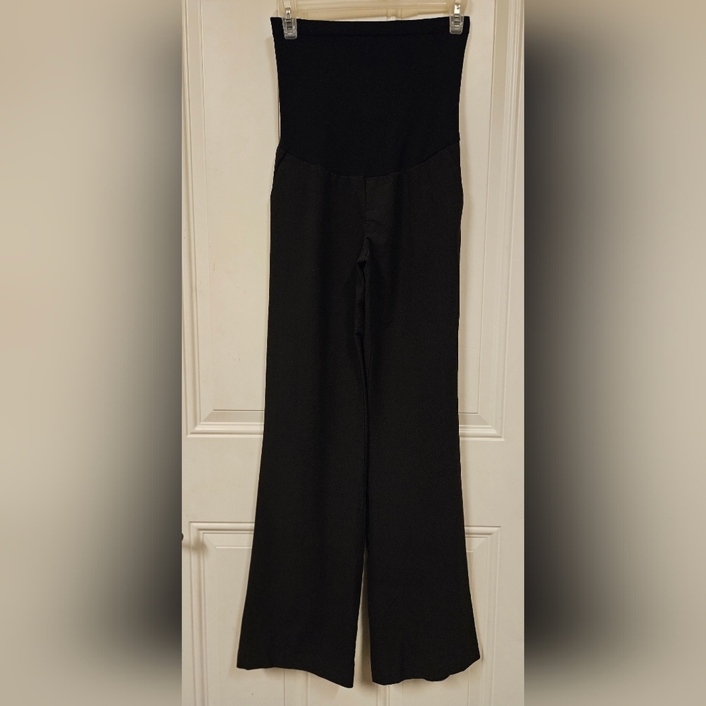 A pea in the pod maternity black pants size S